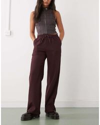 Reclaimed Vintage - Tailored Wide Leg Pants - Lyst