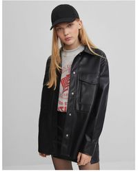 Bershka Leather jackets for Women | Online Sale up to 60% off | Lyst