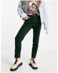 Monki Kimmy Cotton Cord Trousers in 