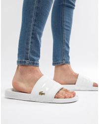 Sandalias y chanclas Lacoste de hombre | Rebajas en línea, hasta el 40 % de  descuento | Lyst