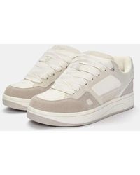 Pull&Bear - Sneakers Stile Skater Écru - Lyst