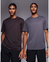 4505 - Icon Training T-Shirt With Quick Dry 2 Pack - Lyst