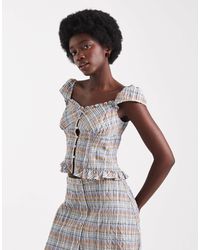 ASOS - Milkmaid Button Front Cami Set - Lyst