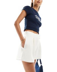 ASOS - Tailored Jersey Mini Shorts - Lyst