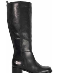 Dune - Wide Fit Wf Turner Knee High Boots - Lyst