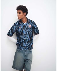 Nike Football - Nike Usa World Cup 26 Retro Heavyweight Print Jersey - Lyst
