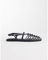 Calvin Klein - Jeans – leder-ballerinas - Lyst