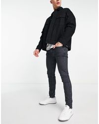 Levi's Denim 519 Extreme Skinny Fit in Black for Men | Lyst Australia