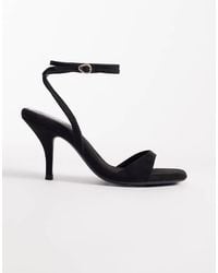 ASOS - Hope Barely There Mid Heel Stiletto Sandals - Lyst