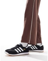 adidas Originals - Zapatillas De Deporte Negras Y Blancas Sl 72 Rs De - Lyst