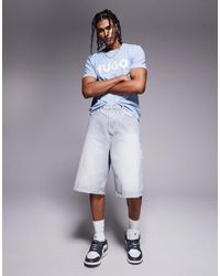 HUGO - Hugo Aman baggy Fit Shorts - Lyst