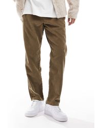 Jack & Jones - Kane Relaxed Drawstring Waist Cord Trousers - Lyst