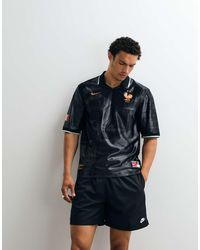 Nike Football - Nike France World Cup 26 Retro Heavyweight Print Jersey - Lyst