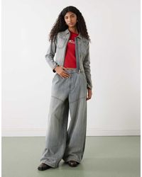 Collusion - Xl Baggy Jeans Met Naaddetails - Lyst