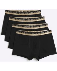 River Island - Set Van 4 Boxershorts - Lyst