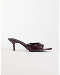 Threadbare - Open Toe Slip On Mule Heel - Lyst