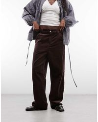 Carhartt - Simple Loose Fit Corduroy Trousers - Lyst