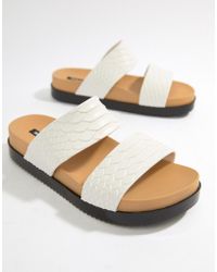Melissa Sandali flatform - Bianco