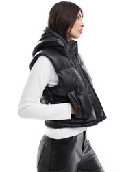 Pull&Bear - Gilet Imbottito - Lyst