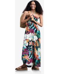 Desigual - Tropical Printed Jumpsuit - Lyst