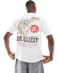 Hollister - T-shirt avec motif au dos - crème - Lyst
