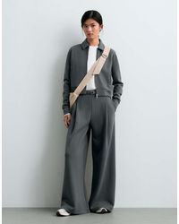 Oysho - Striped Cotton Piqué Jacket - Lyst
