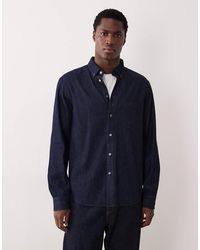 ARKET - Camicia Lavaggio Scuro - Lyst
