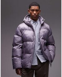 DOUBLE A by WOOD WOOD - Claus Double Zip Padded Jacket - Lyst