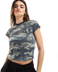 ASOS - Baby Tee With Montana Graphic - Lyst