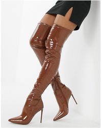 steve madden ezra thigh high boot