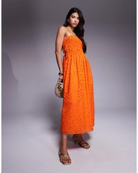 River Island - – babydoll-maxikleid - Lyst