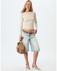 Stradivarius - Long Sleeve Basic T-shirt - Lyst