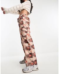 Reclaimed (vintage) - Pantalon cargo à imprimé camouflage - Lyst