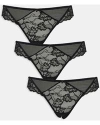 Ann Summers - Sexy Lace 3 Pack Brazilians - Lyst