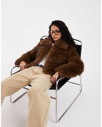 Levi's - Laney Faux Fur Jacket - Lyst