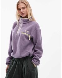 Columbia - Helvetia Ii Cropped Half Snap Fleece - Lyst