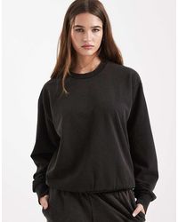Pieces - Oversized Sweatshirt - Lyst