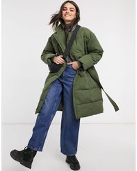 Whistles Gewatteerde Trenchcoat - Groen