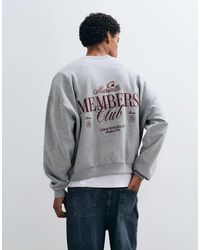 ASOS - Extreme Oversized Sweatshirt With Text Print - Lyst
