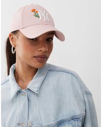 KTZ - 9forty - casquette à logo ny yankees et fleurs brodées avec perles - clair - Lyst