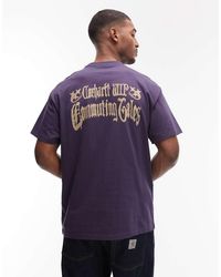 Carhartt - Commuting Tales Back Print Oversized T-shirt - Lyst