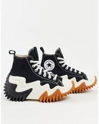 Converse - – run star motion hi – canvas-sneaker - Lyst