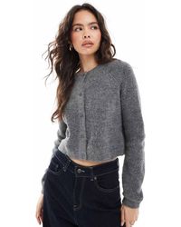 Brave Soul - Fisherman Knit Cardigan - Lyst