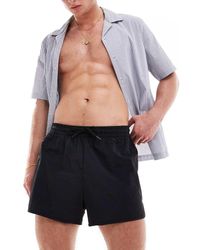 Weekday - Tan Runner Swim Shorts - Lyst