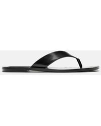 Pull&Bear - – flache sandalen - Lyst