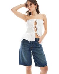Levi's - – weite dad-jeans-jorts - Lyst