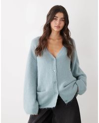 Monki - – oversize-strickjacke - Lyst
