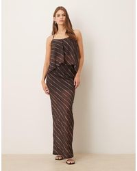 ASOS - Co-Ord Sheer Mesh Maxi Skirt - Lyst
