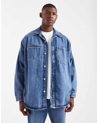 Levi's - Twisted Denim Shacket - Lyst