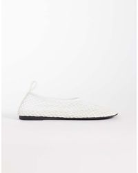 ARKET - Mesh Square Toe Ballerina Flats - Lyst